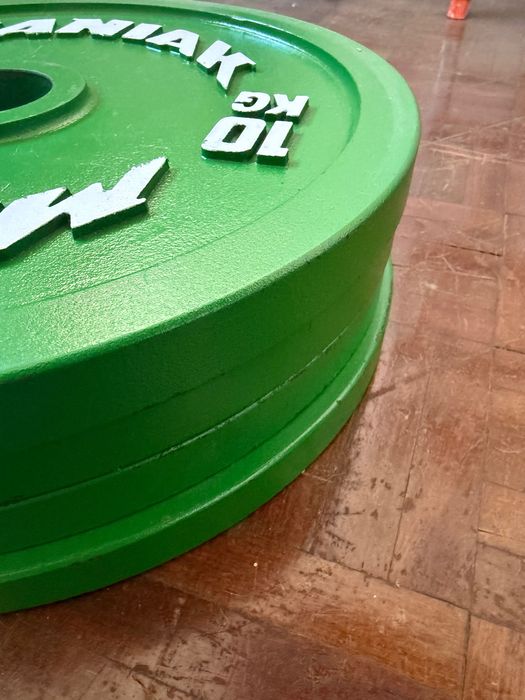 discos calibrados de 10 kgs