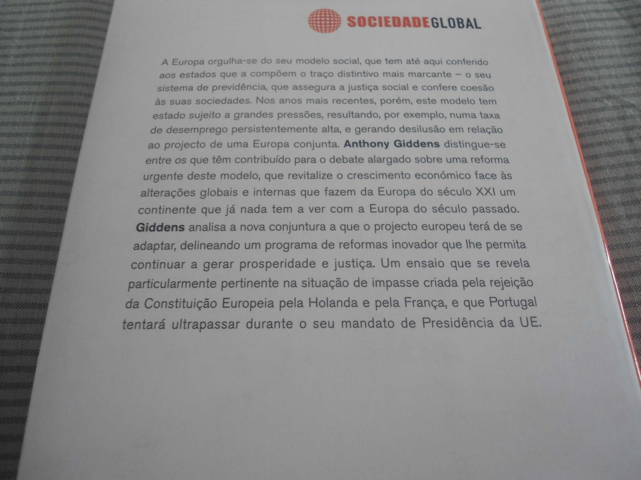 A Europa na Era Global de Anthony Giddens