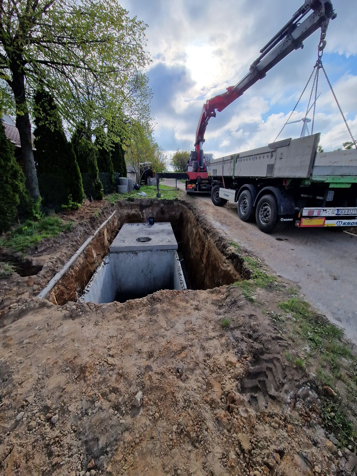 Szamba betonowe,ziemianki ,deszczówki