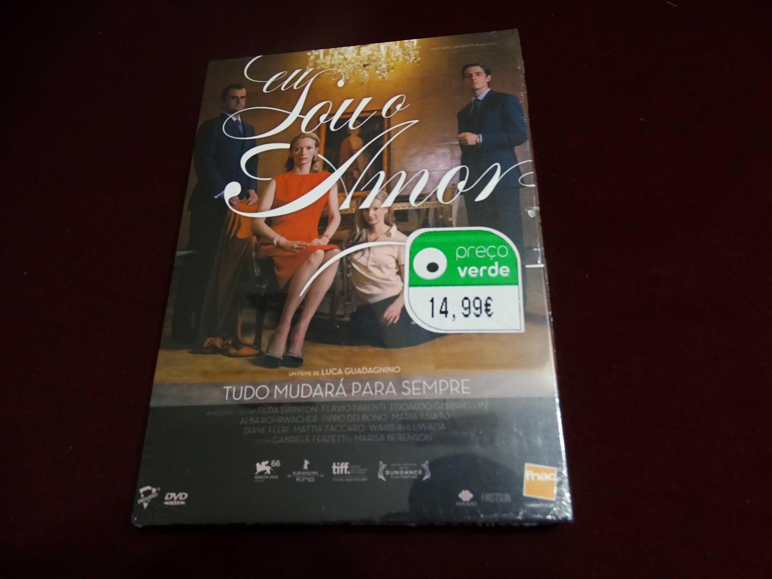 DVD-Eu sou o amor-Luca Guadagnimo-Selado