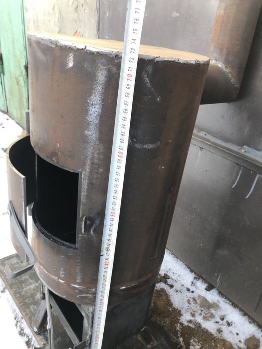 Буржуйка  с. газового  баллону
