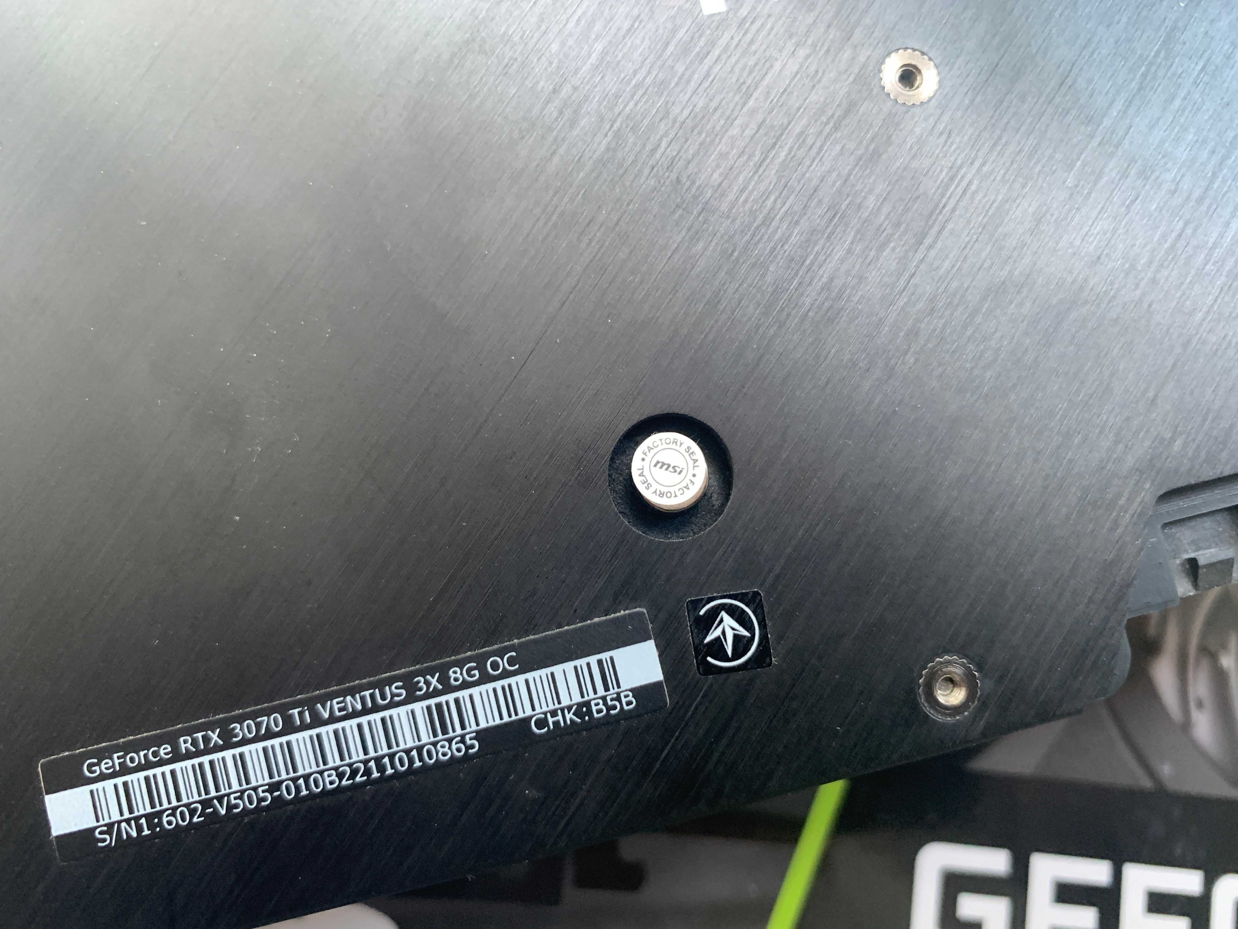 Відеокарта MSI GeForce RTX 3070 Ti VENTUS 3X OC
