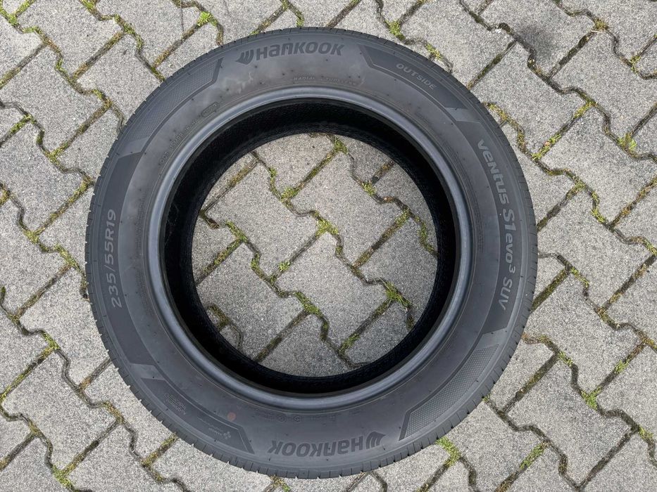 4x opony letnie 235/55r19 101V HANKOOK Ventus s1 Evo3 SUV (6,5mm 2023r