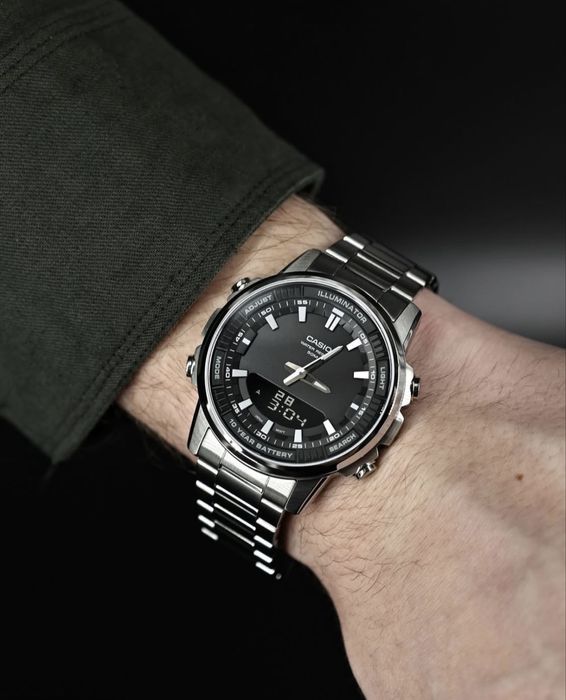 Чоловічий годинник Casio Amw-880D оригінал гарантія 2 роки