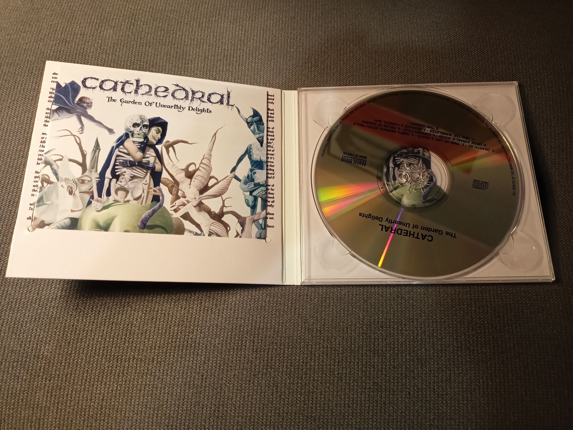 Cathedral - The Garden Of Unearthly Delights / doom metal/ stan NM