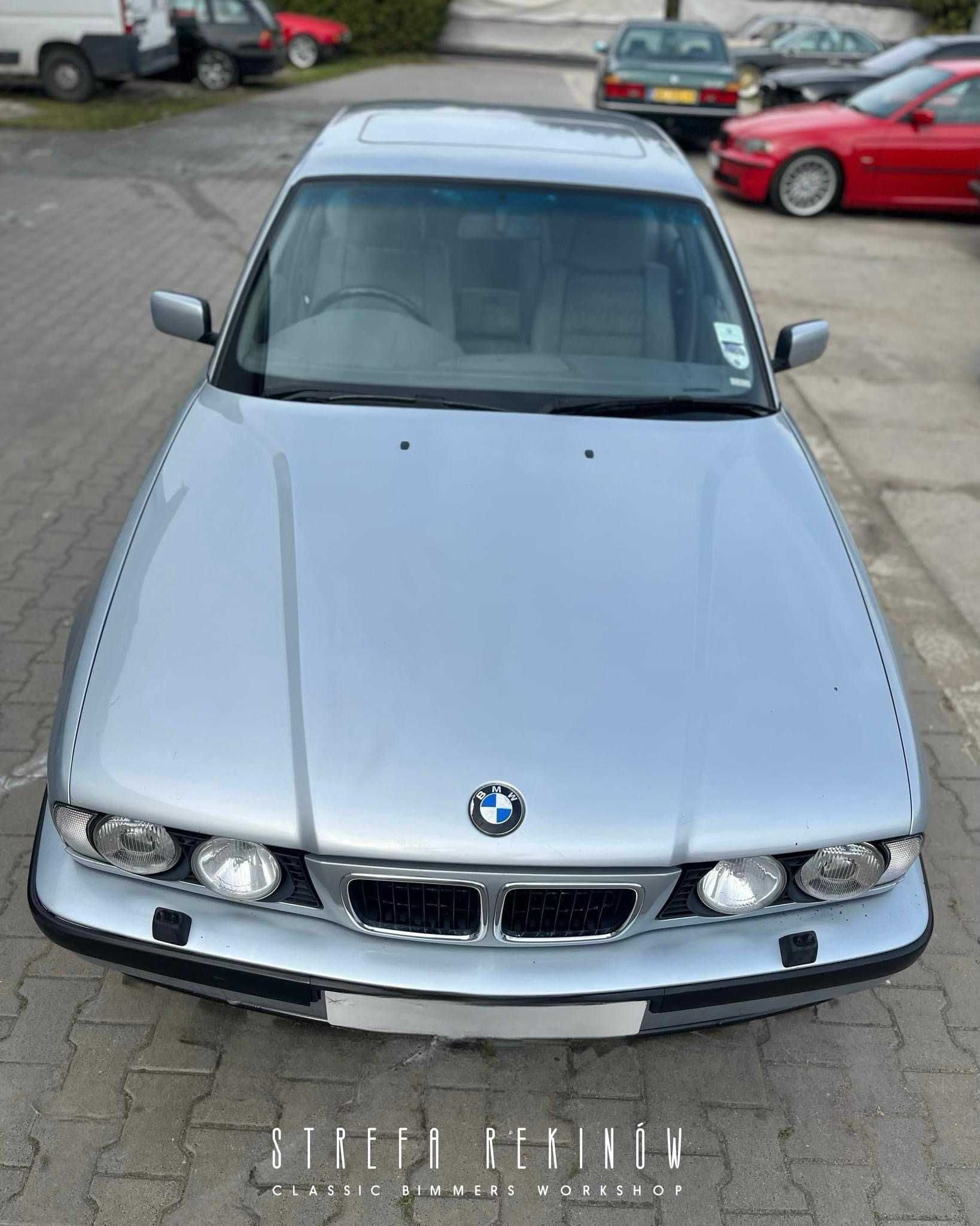 wzmocnienie pasa przedniego przód front BMW E34 polift M5 pas przedni