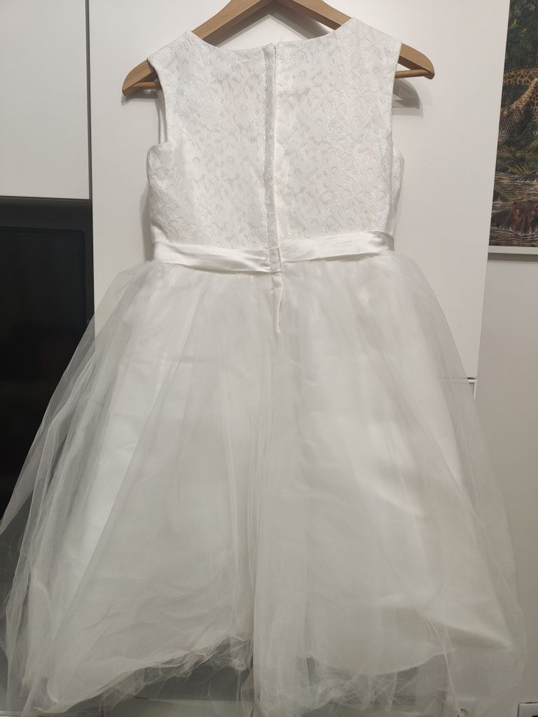 Vestido branco de cerimónia