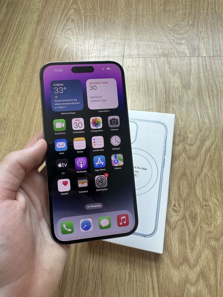Iphone 14 Pro Max de 128gb com Fatura e Garantaia