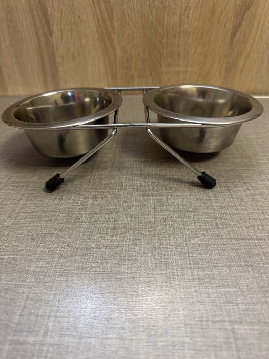 Trixie-миска на подставке Трикси двойная для животных.