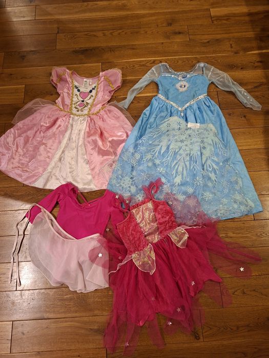 Stroje karnawałowe, elza, księżniczka 122-128