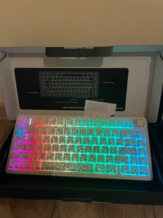 Aula f75 New бездротова механічна клавіатура