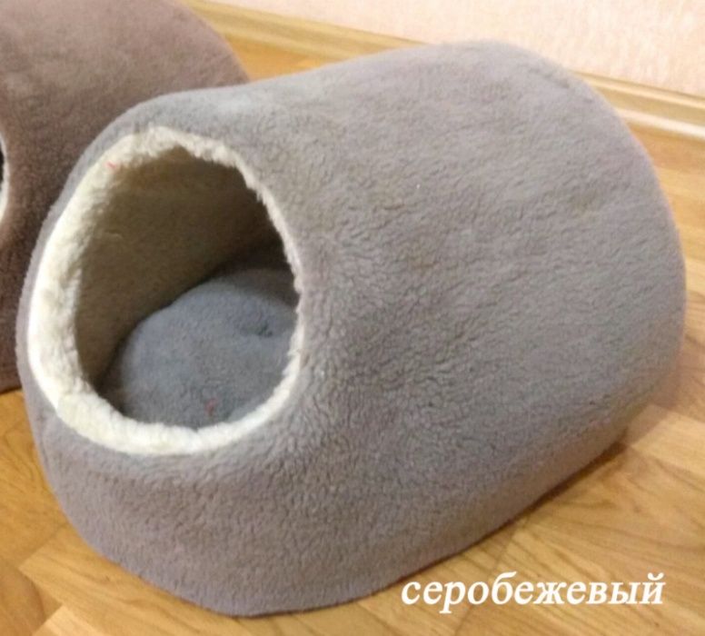 Домики д животных 43х33х28см и 60х50х40см меховые домики д собак кошек