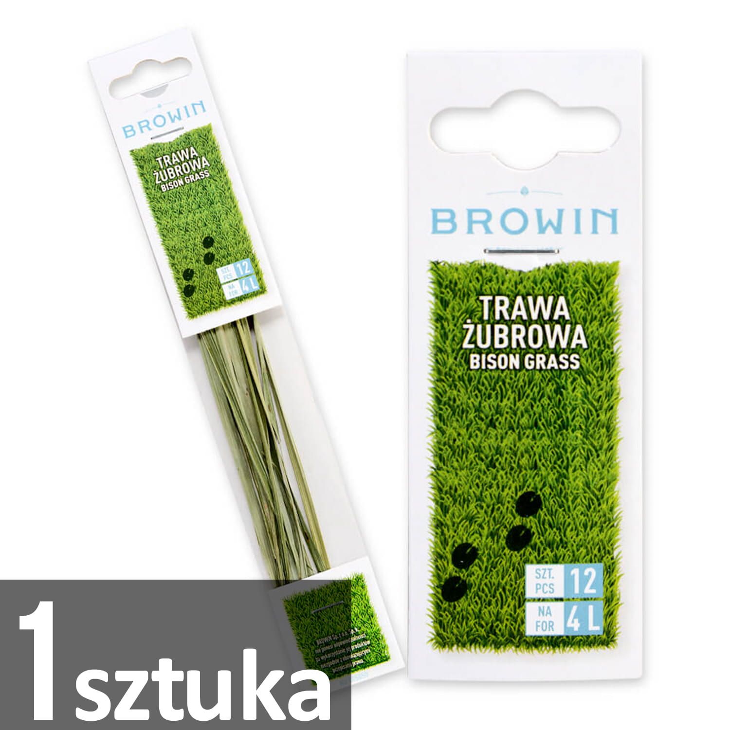 Trawa żubrowa - turówka - 12 szt / 4l - żubrówka