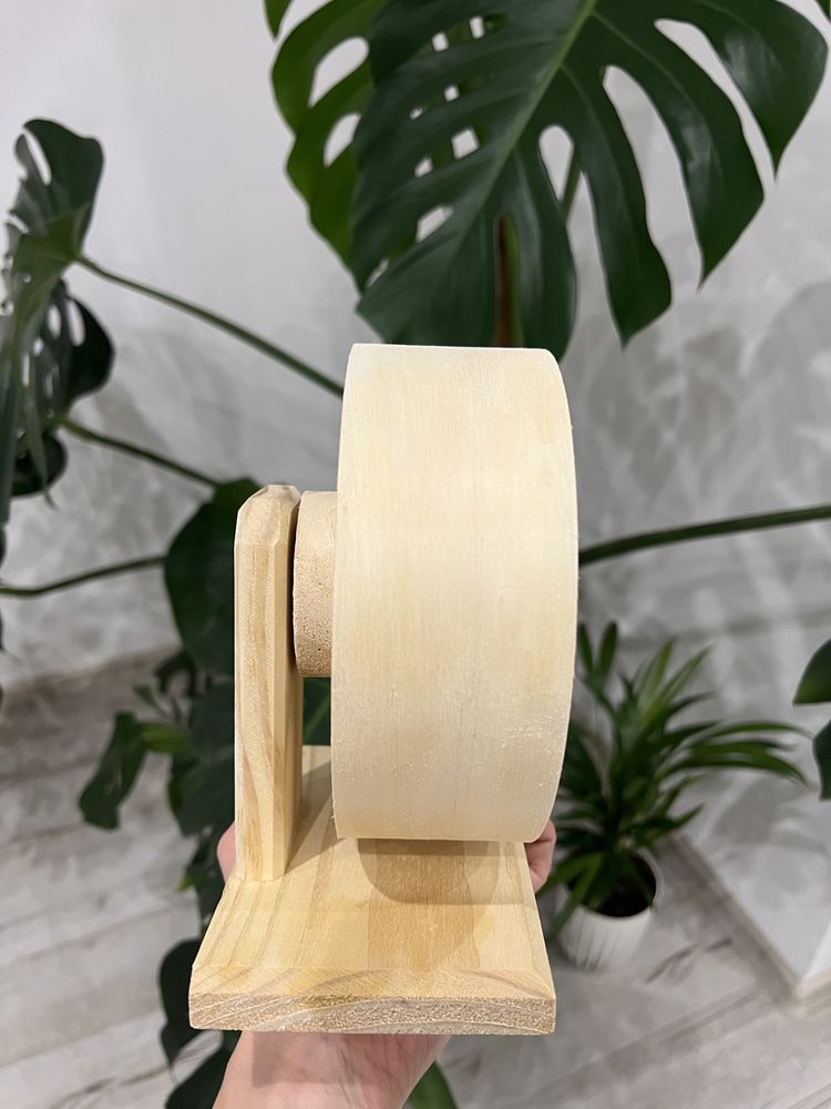 Drewniane kółko dla chomika