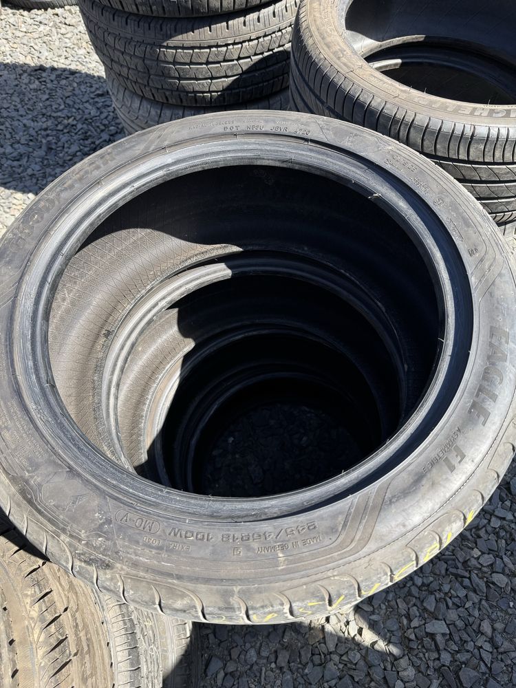 Шини 245/45 R18 Sava+Goodyear літо супер стан