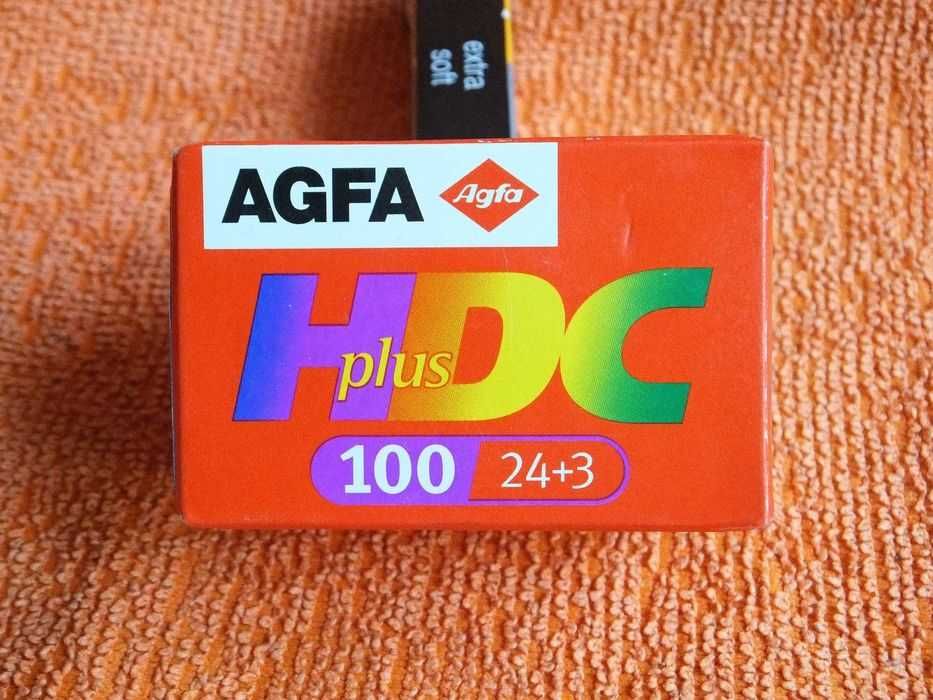 Negatyw kolor AGFA HDC plus. Wysoka jakość, czułość 100 ASA