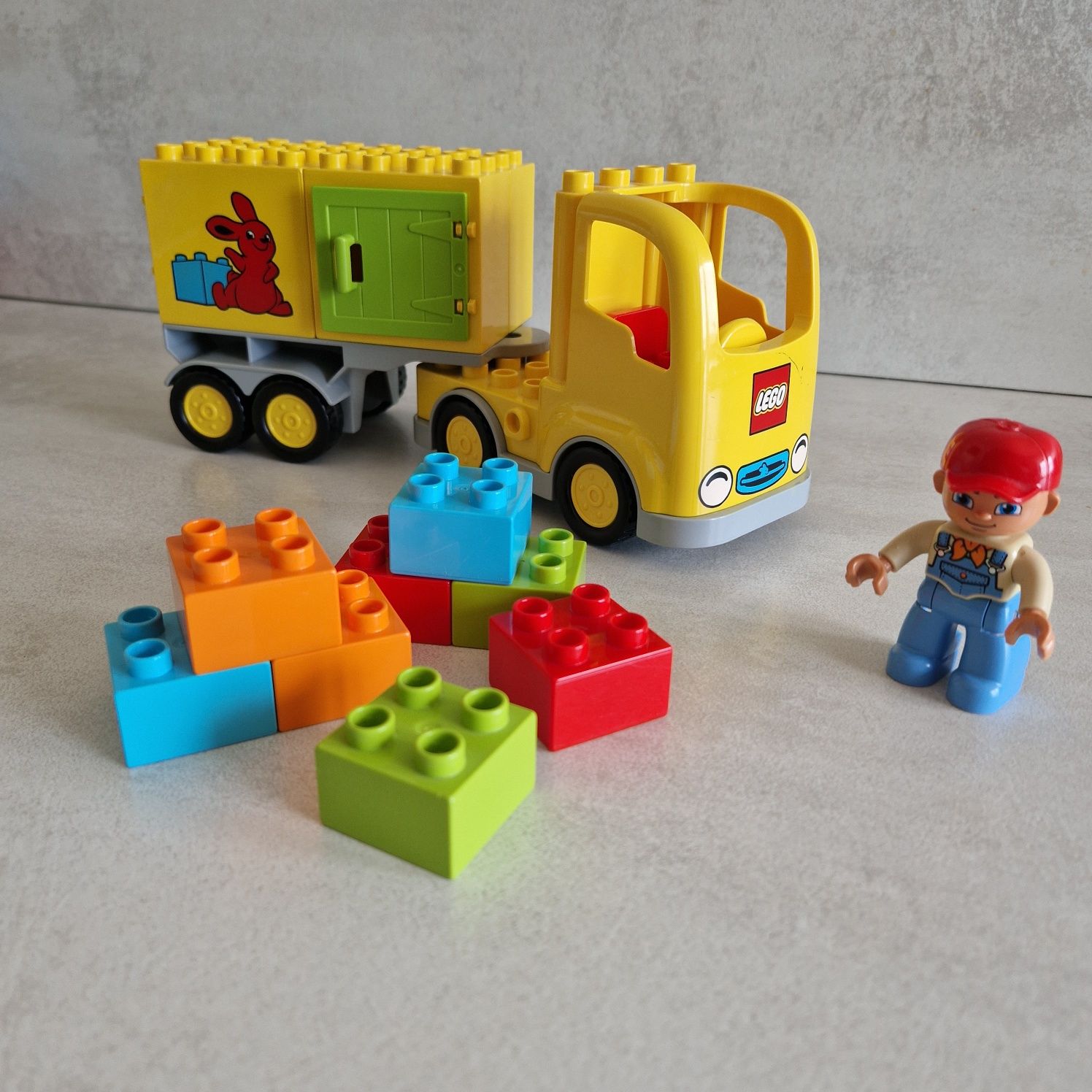 Lego duplo 10601 śmieciarka ciężarówka samochód