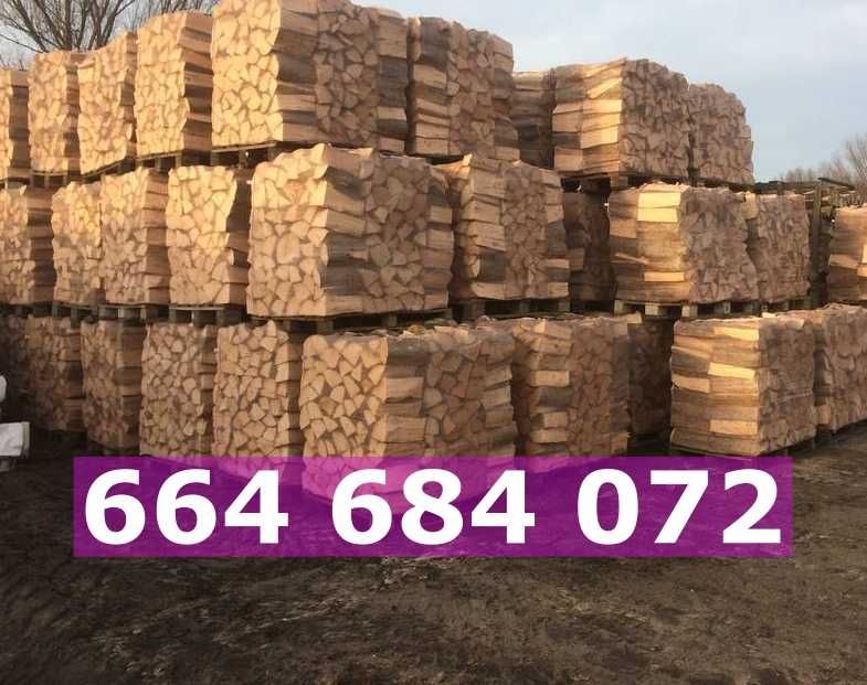 drewno kominkowe opałowe rozpałkowe suche,  układane transport gratis