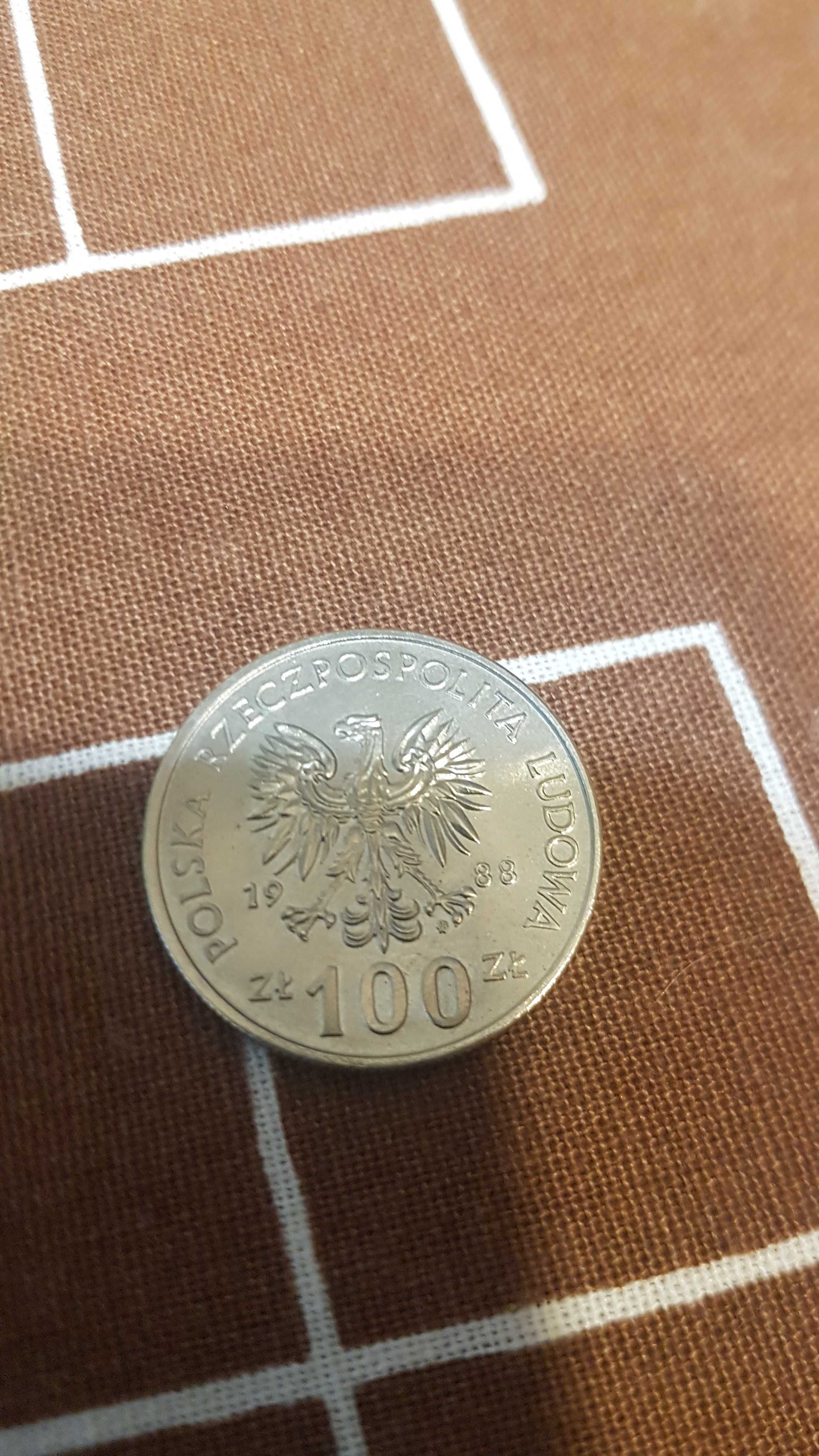 Moneta 100 zł 1988 r.