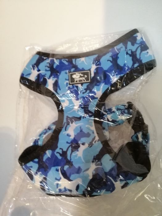 Zestaw wysokiej jakości szelki spacerowe , puszorek smycz