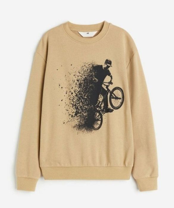 Кофта свитшот реглан лонгслив hm р.146-152