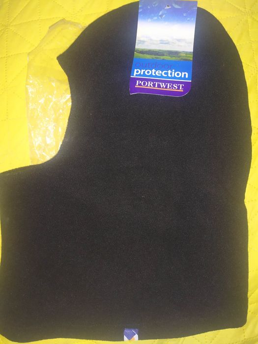 Nowa kominiarka polarowa czarna