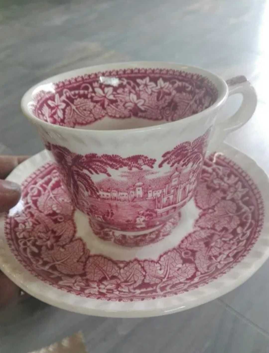 Ceramika porcelana Masons Vista , pink vist FRANCISCAN nie bolesławiec