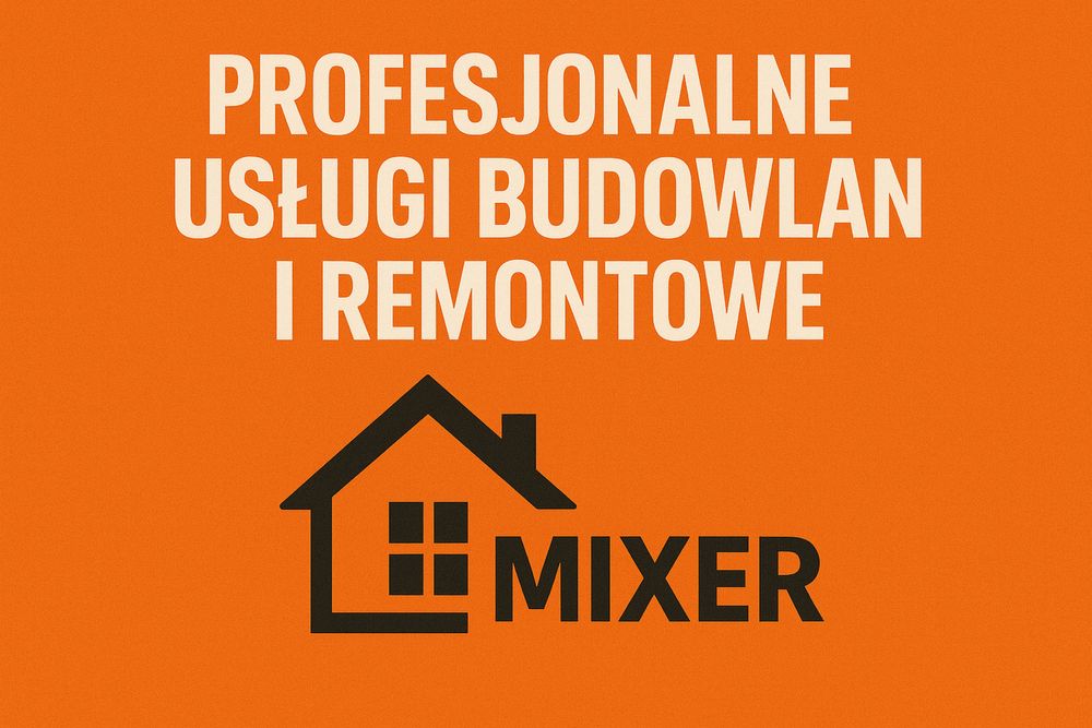 Usługi budowlane/Remont/Odwodnienia/Wykopy/Fundamenty/Wykończenia