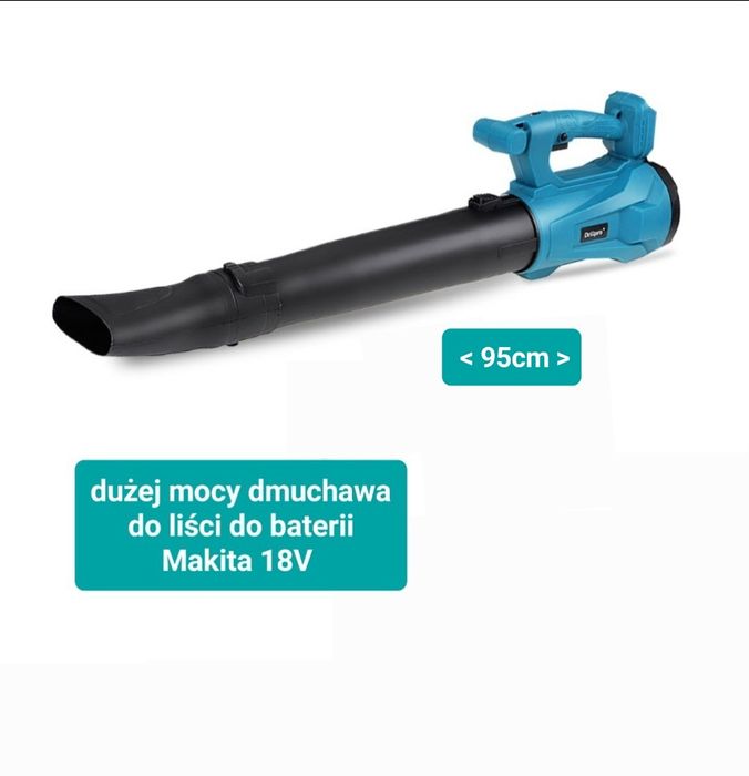 Dmuchawa akumulatorowa  do baterii Makita 18V ogromna moc!