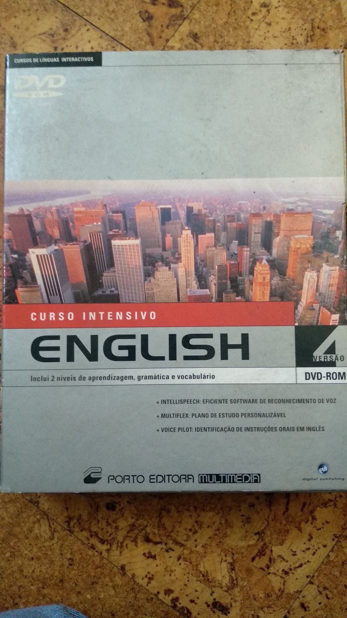 Curso intensivo English - versão 4 em DVD-Rom