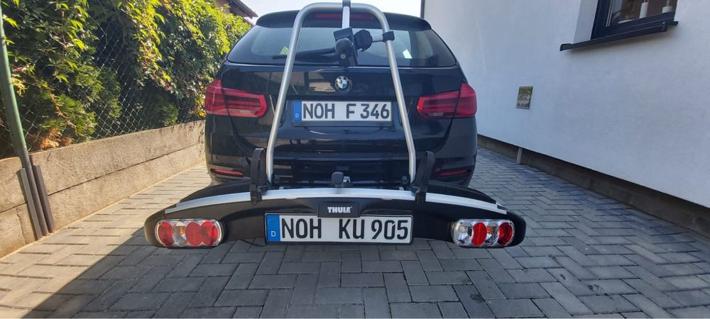 Bagaznik rowerowy na hak Thule EC 908 e bike uchylny