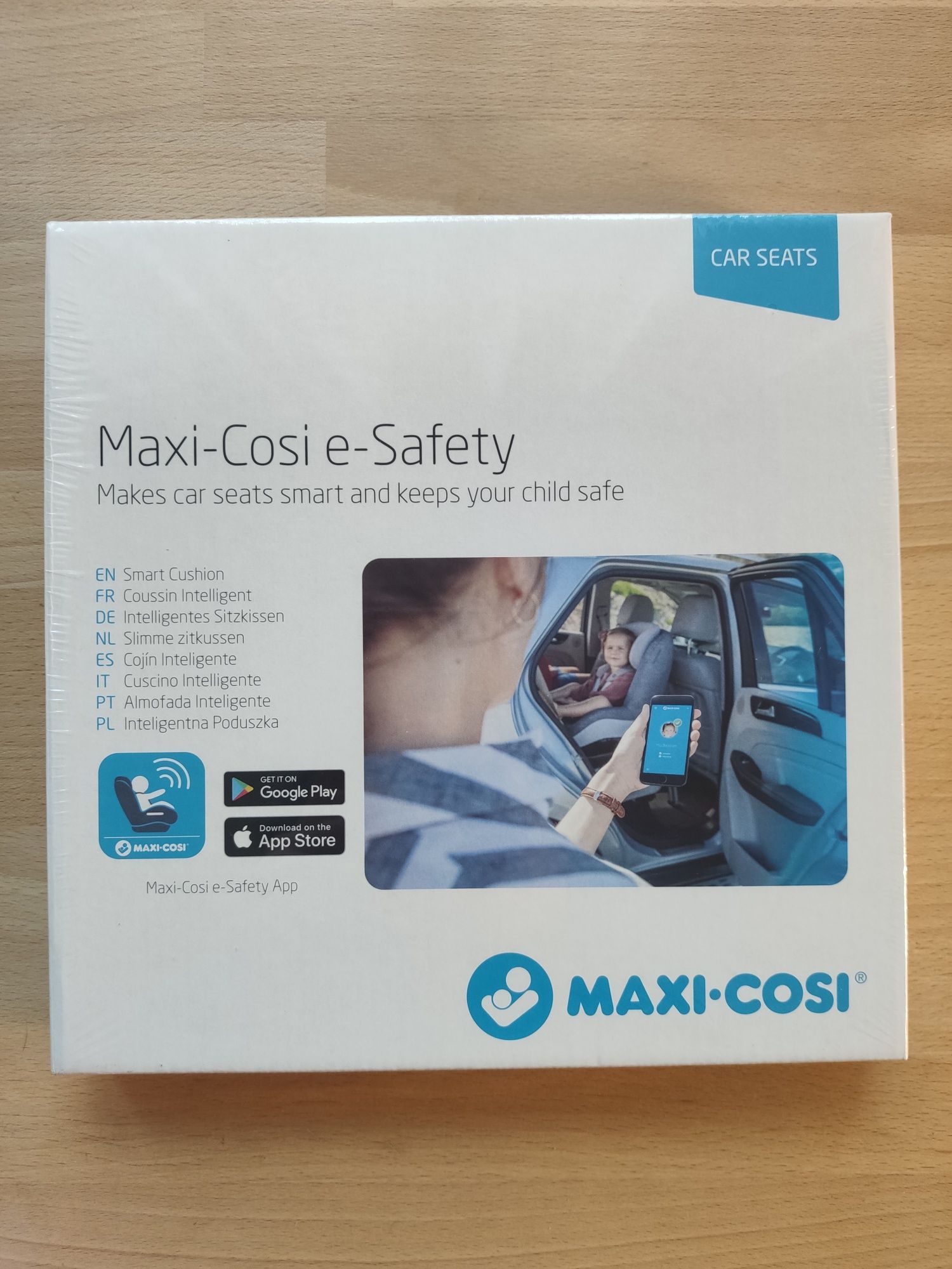 Nowa podkładka e-safety Maxi-Cosi, inteligentna poduszka