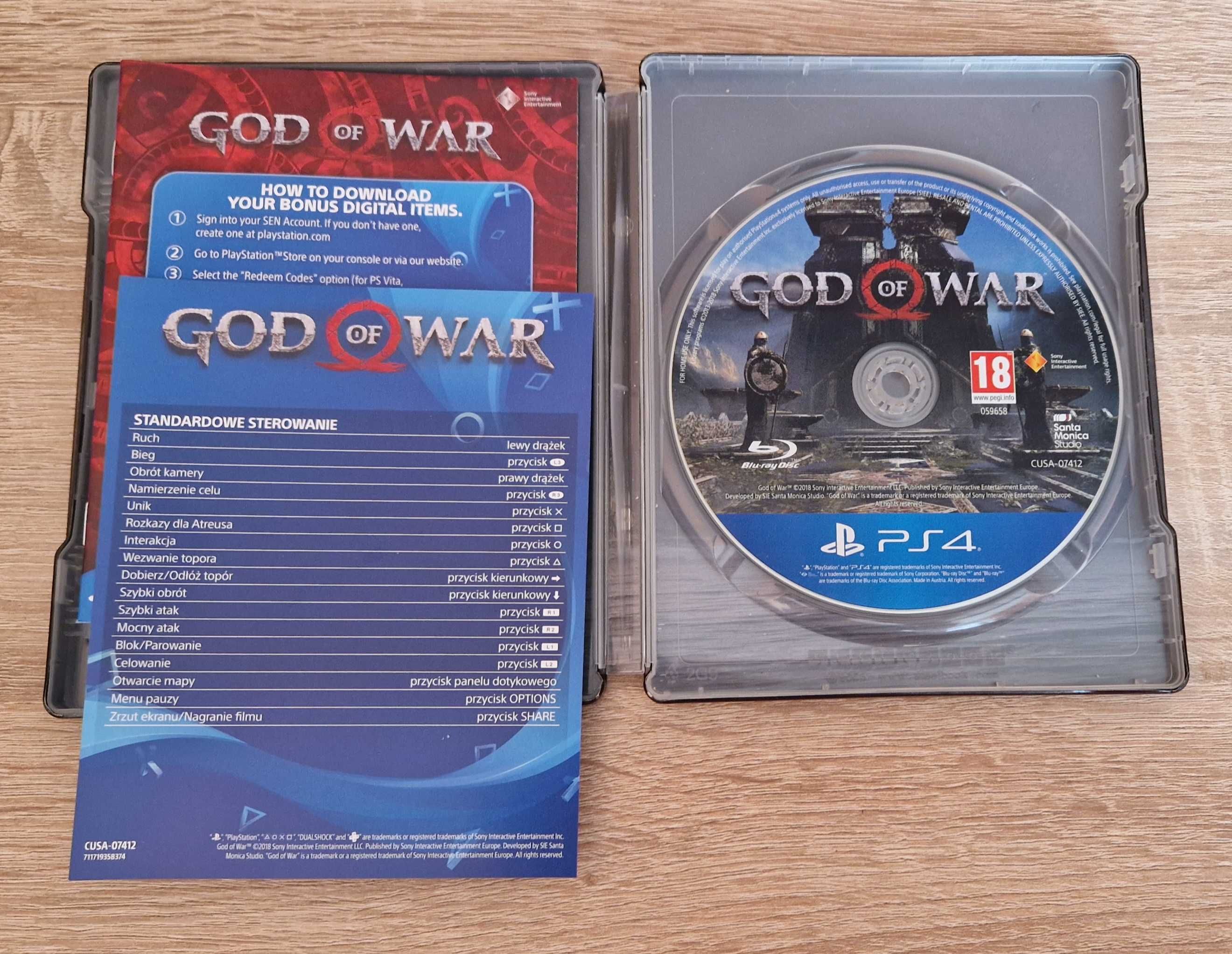 God Of War Edycja Limitowana,