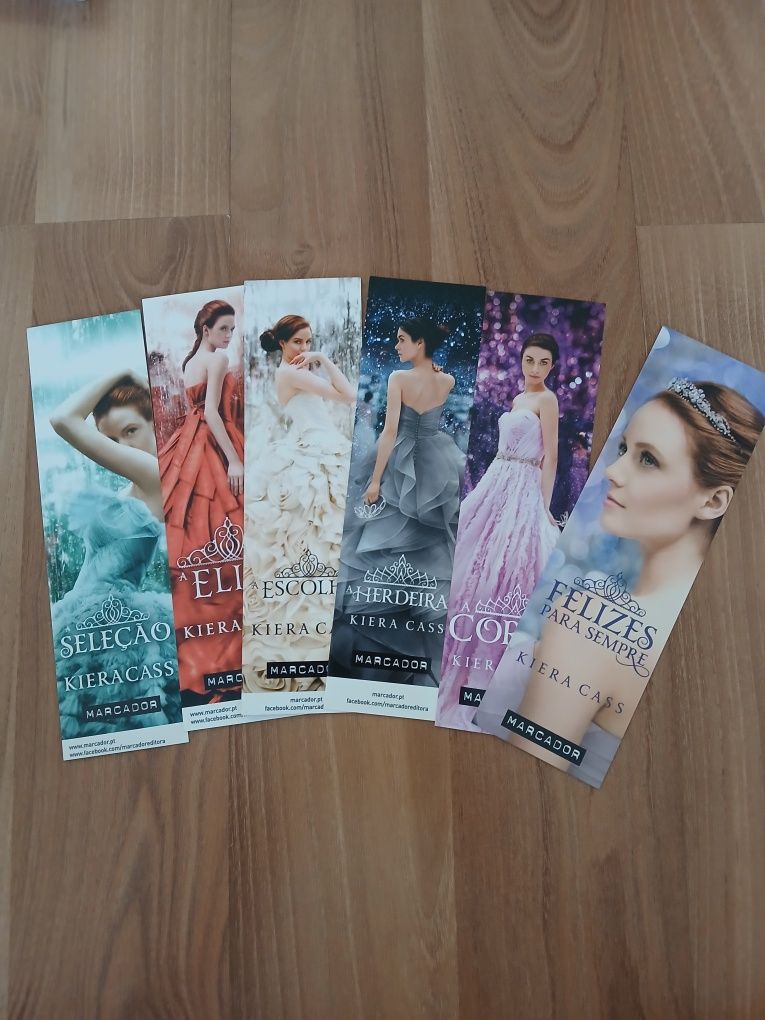 Série de livros (1-6) A Seleção, de Kiera Cass