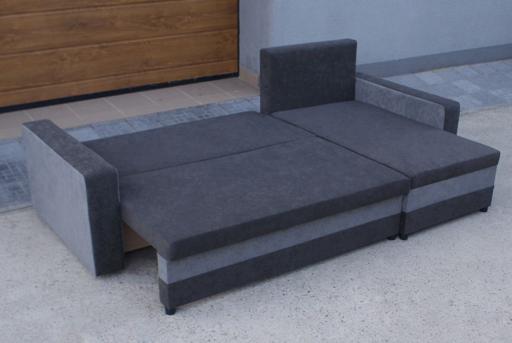 Narożnik rozkładany z funkcją spania Loft! Kanapa Sofa Rogówka