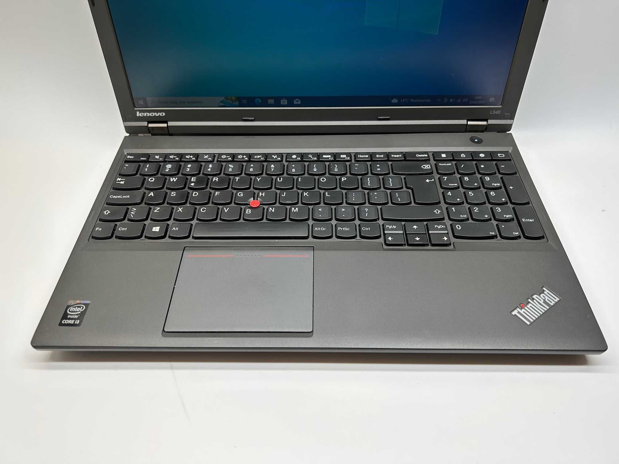 LAPTOP Lenovo L540 Intel i3-4000M 8GB 240GB SSD DVD Kamera n171