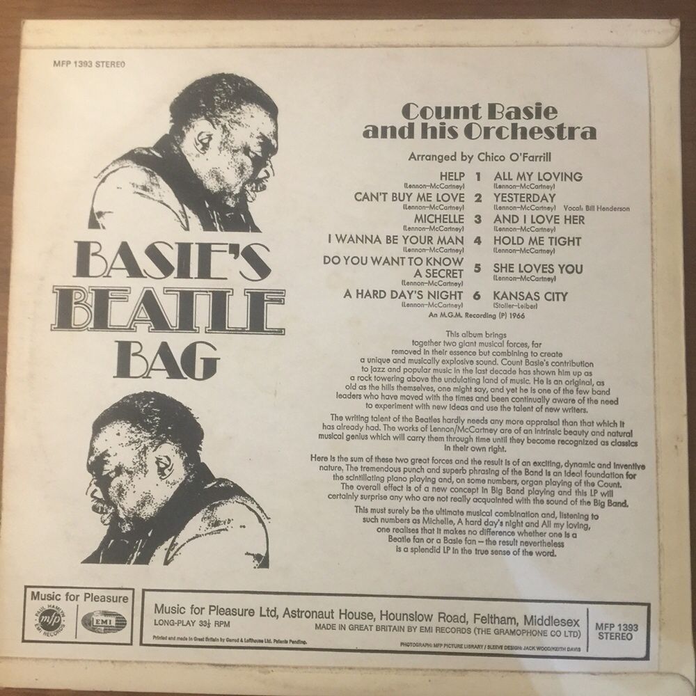 Vinil Basie’s Beatle Bag - 1966 - GB