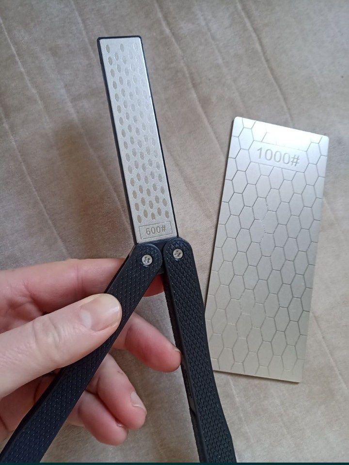 Точилка для ножей кухонных брусок алмазный
