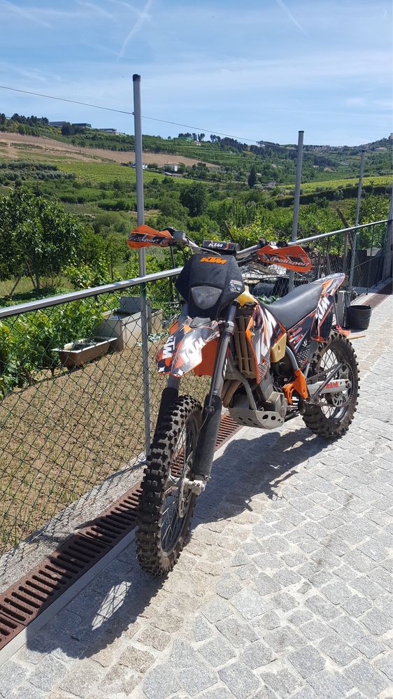 KTM EXC 400cc matriculada