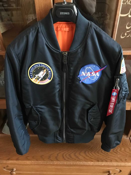 Куртка бомбер Nasa MA-1 Alpha Industries