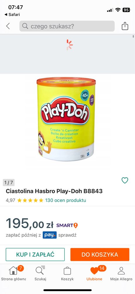 Play doh duży zestaw