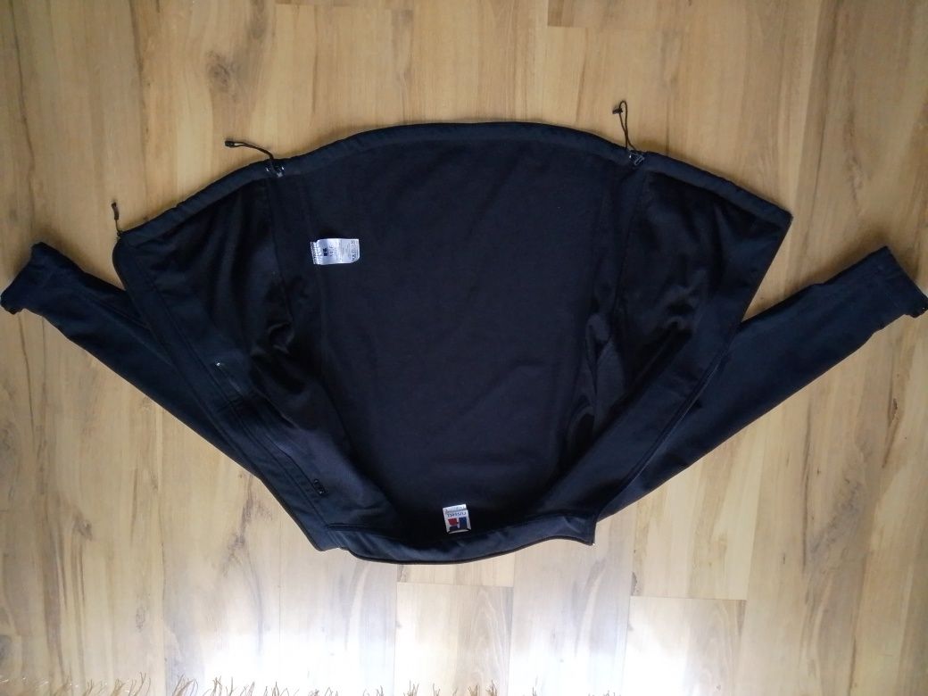 Russell czarna kurtka bluza Softshell L