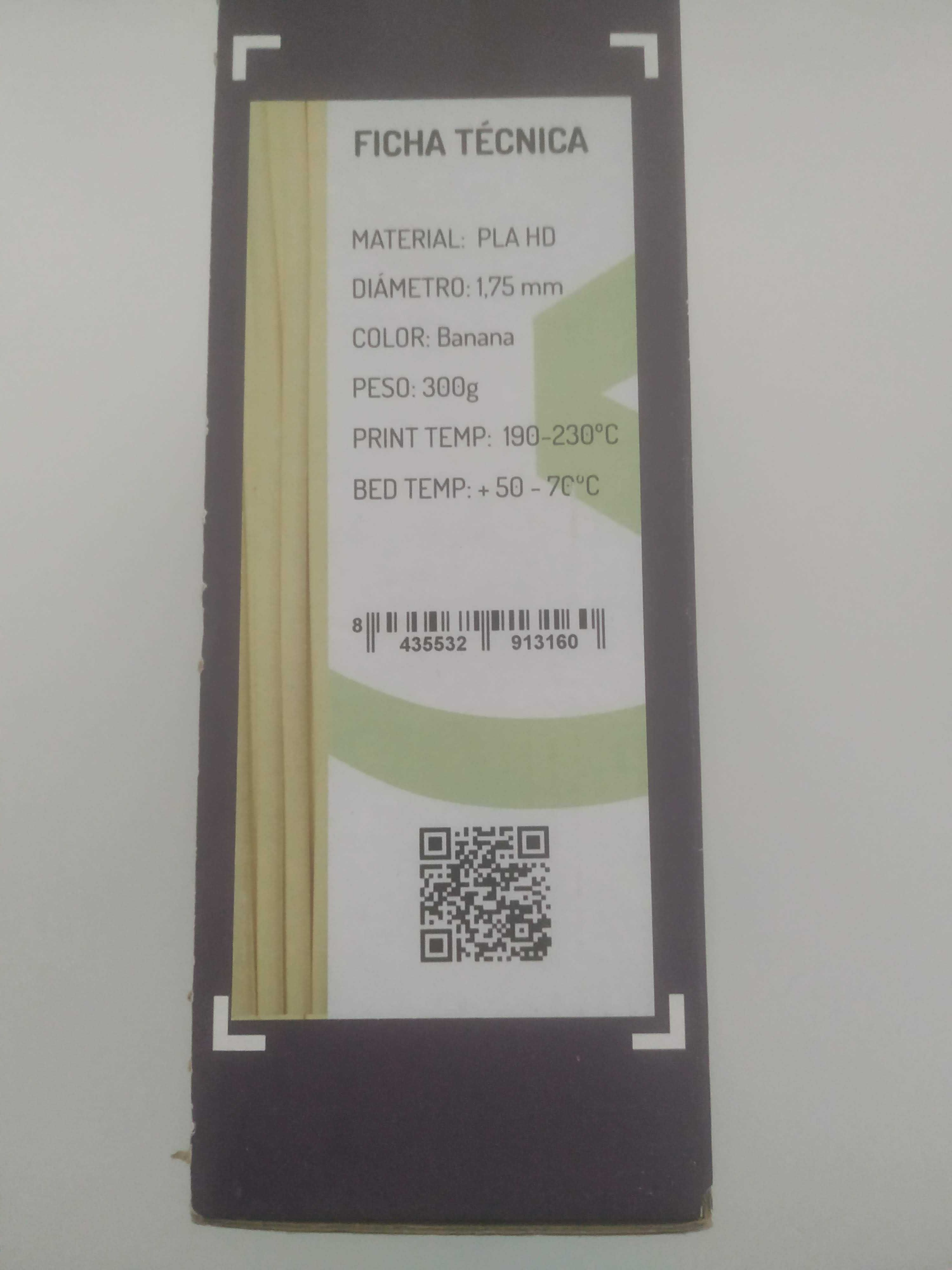 Filamento impressão 3D - 1,75mm - 300g cada rolo - Preço por rolo
