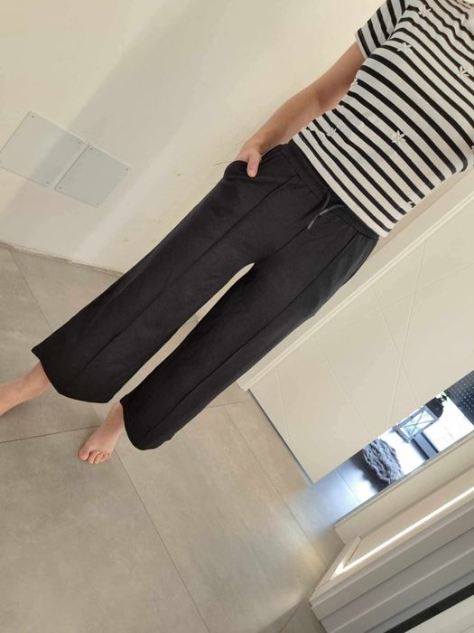 Czarne materialowe kuloty