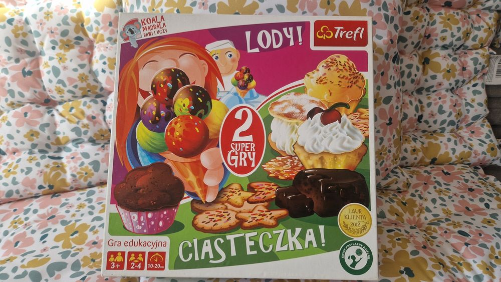 Lody! + Ciasteczka Trefl dwie gry planszowe