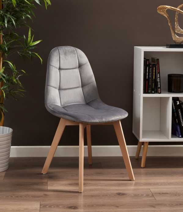 Крісло, стілець Скандинавський, Кресло, стул MiLANO (ВЕЛЮР) НАЛОЖКА