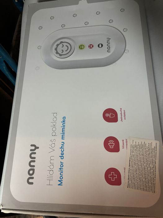 Monitor oddechu NANNY BM-02 na gwarancji pudelko itp