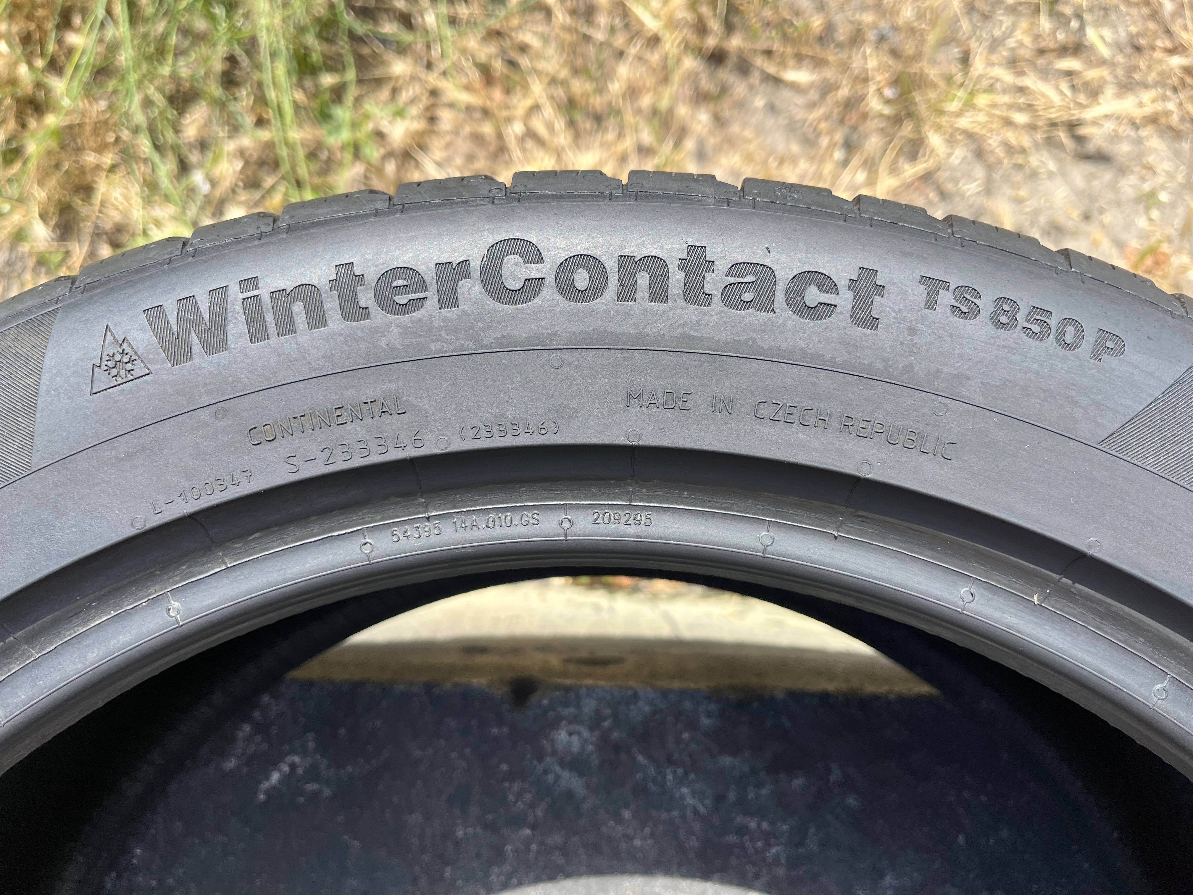 Резина 245/45 r18 Continental ts850 4 зимние шины как новые