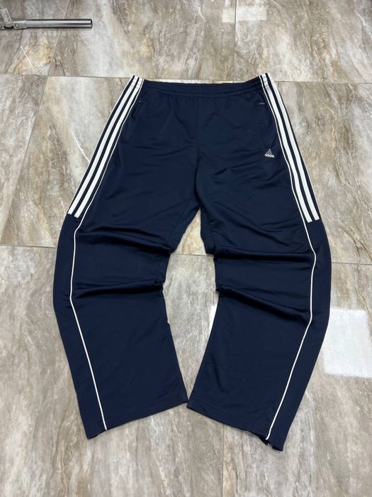 Вінтажні широкі штани Adidas vintage trackpants rap y2k широкие штаны