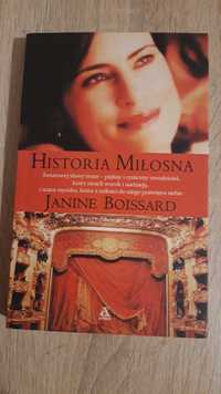 Książka Historia Miłosna Janine Boissard